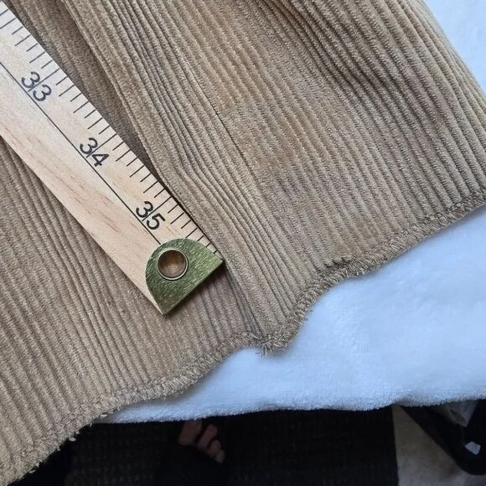 Orvis Corduroy Pants Mens 42x37 Unfinished Hem Tan Brown Chino‎ NEW